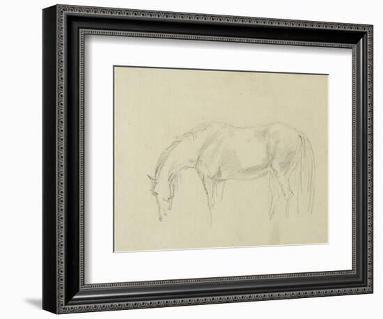 A Horse Grazing-Sawrey Gilpin-Framed Giclee Print