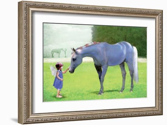 A Horse In Heaven-Nancy Tillman-Framed Art Print