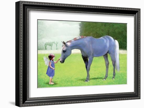 A Horse In Heaven-Nancy Tillman-Framed Art Print