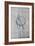 'A Horse Seen from the Front', c1480 (1945)-Leonardo Da Vinci-Framed Giclee Print