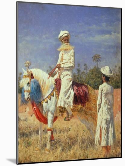 A Horseman in Jaipur, 1881-Wassili Werestschagin-Mounted Giclee Print