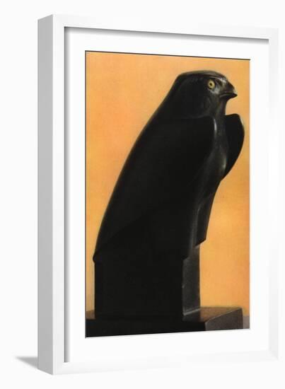 A Horus Falcon, C600 BC-null-Framed Giclee Print