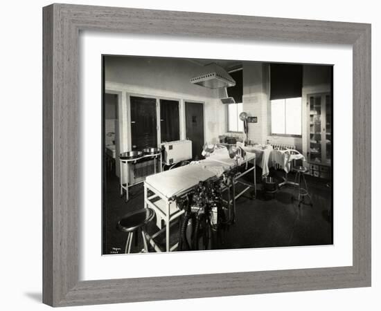 A Hospital Operating or Delivery Room, New York, 1941 or 1942-Byron Company-Framed Giclee Print