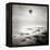 A Hot Air Balloon Floating Above the Sea-Luis Beltran-Framed Premier Image Canvas