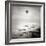 A Hot Air Balloon Floating Above the Sea-Luis Beltran-Framed Photographic Print