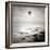 A Hot Air Balloon Floating Above the Sea-Luis Beltran-Framed Photographic Print