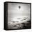 A Hot Air Balloon Floating Above the Sea-Trigger Image-Framed Premier Image Canvas