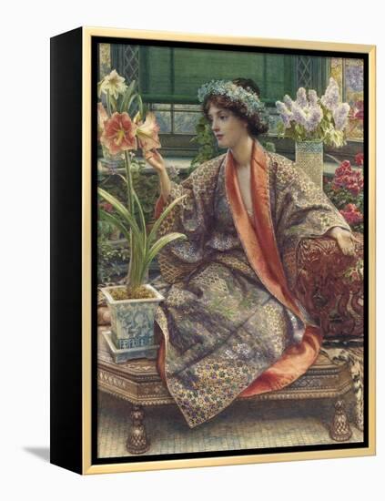 A Hot-House Flower, 1909-Edward John Poynter-Framed Premier Image Canvas