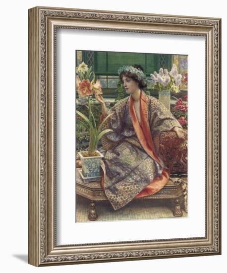 A Hot-House Flower, 1909-Edward John Poynter-Framed Giclee Print