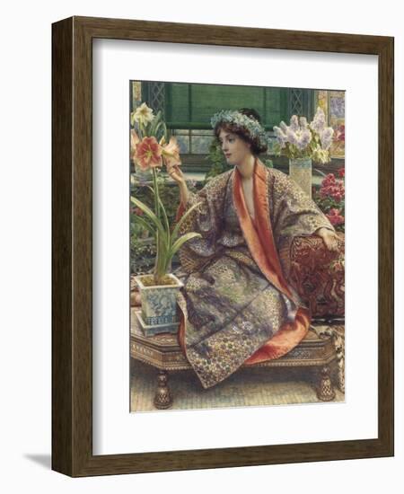 A Hot-House Flower, 1909-Edward John Poynter-Framed Giclee Print