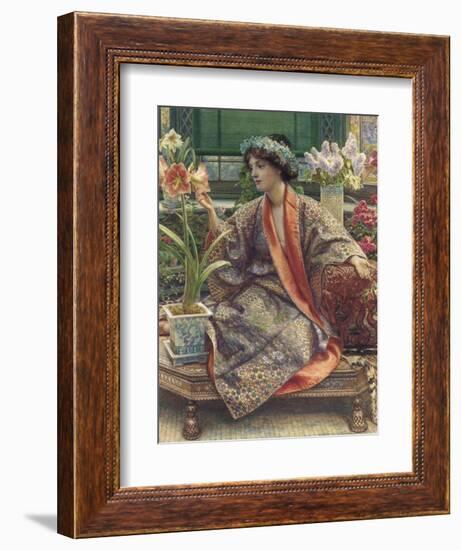 A Hot-House Flower, 1909-Edward John Poynter-Framed Giclee Print