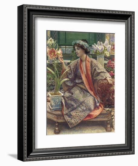 A Hot-House Flower, 1909-Edward John Poynter-Framed Giclee Print