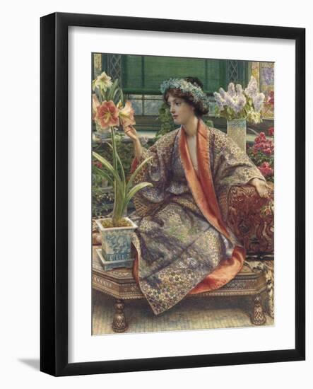A Hot-House Flower, 1909-Edward John Poynter-Framed Giclee Print