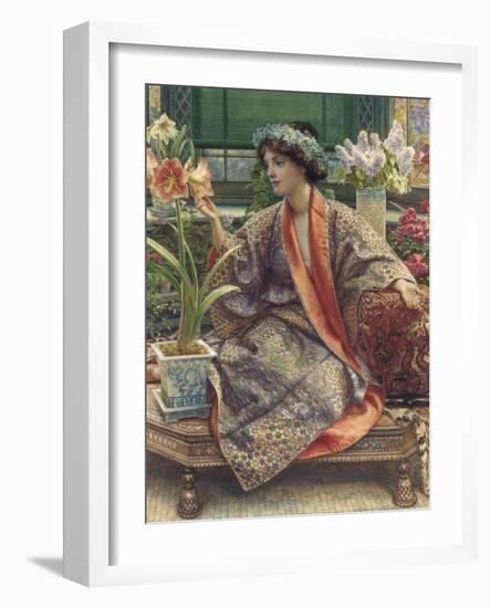 A Hot-House Flower, 1909-Edward John Poynter-Framed Giclee Print