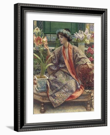 A Hot-House Flower, 1909-Edward John Poynter-Framed Giclee Print