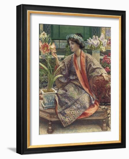 A Hot-House Flower, 1909-Edward John Poynter-Framed Giclee Print