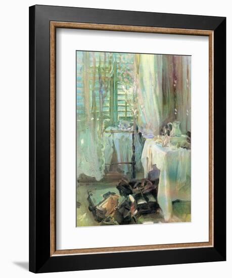 A Hotel Room, 1900-John Singer Sargent-Framed Giclee Print