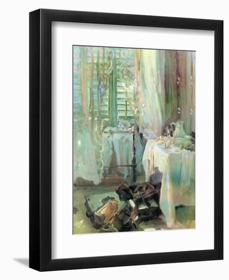 A Hotel Room, 1900-John Singer Sargent-Framed Giclee Print