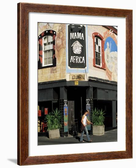 A House in Long Street in the Centre of Town, Cape Town, South Africa-Yadid Levy-Framed Photographic Print