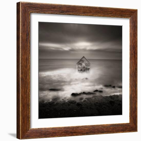 A House Superimposed on the Sea-Luis Beltran-Framed Photographic Print