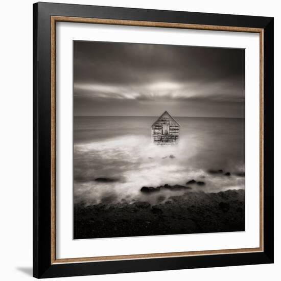 A House Superimposed on the Sea-Luis Beltran-Framed Photographic Print