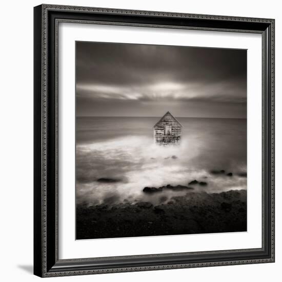 A House Superimposed on the Sea-Luis Beltran-Framed Photographic Print