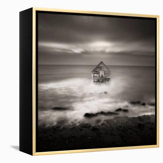 A House Superimposed on the Sea-Luis Beltran-Framed Premier Image Canvas