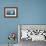 A humpback whale floats on the Silver Bank, Dominican Republic-James White-Framed Photographic Print displayed on a wall