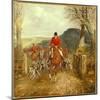 A Hunt Going Through a Gate-Henry Thomas Alken-Mounted Giclee Print