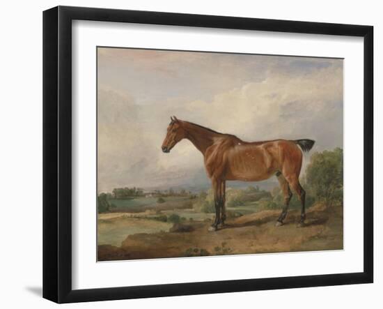 A Hunter in a Landscape, 1810-James Ward-Framed Giclee Print