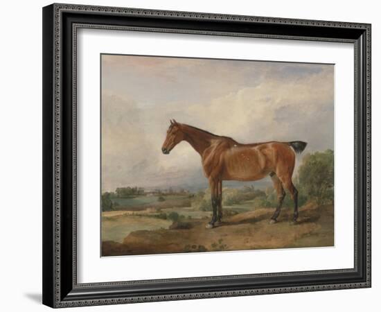 A Hunter in a Landscape, 1810-James Ward-Framed Giclee Print