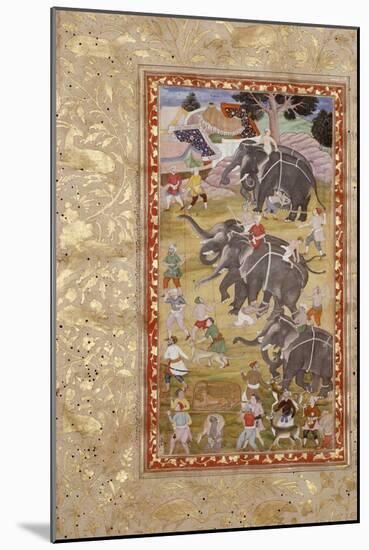 A Hunting Party, circa 160-null-Mounted Giclee Print