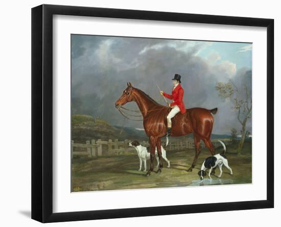 A Huntsman and Hounds, 1824-David of York Dalby-Framed Giclee Print