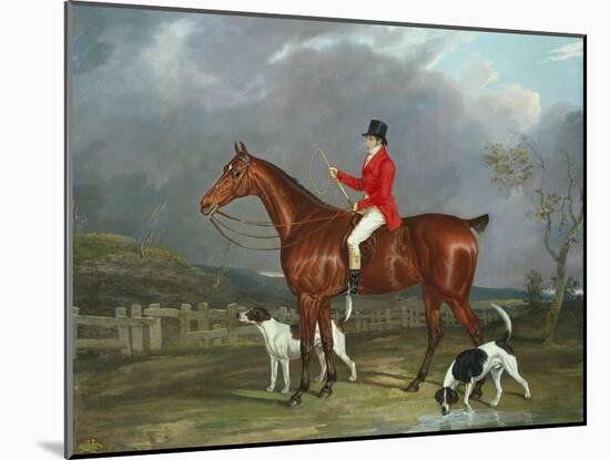 A Huntsman and Hounds, 1824-David of York Dalby-Mounted Giclee Print