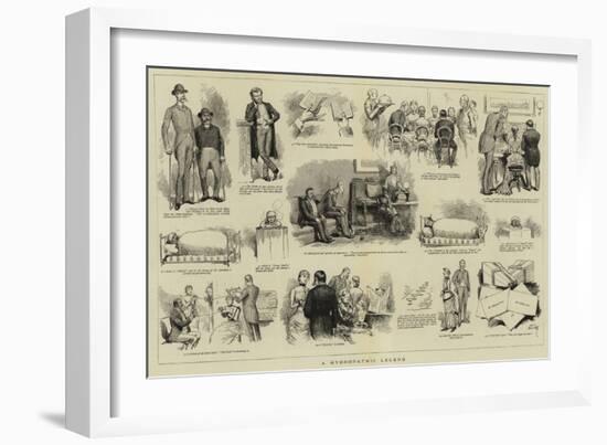 A Hydropathic Legend-null-Framed Giclee Print