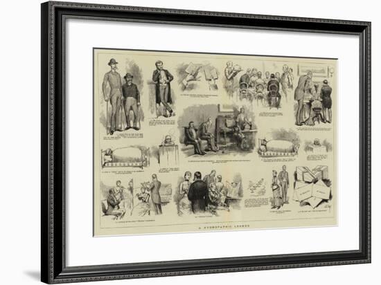 A Hydropathic Legend-null-Framed Giclee Print