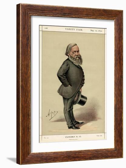 A. J. B. Beresford Hope, Vanity Fair-Carlo Pellegrini-Framed Art Print