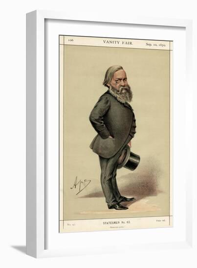 A. J. B. Beresford Hope, Vanity Fair-Carlo Pellegrini-Framed Art Print