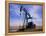 A Jack Pump Used for Oil Extraction-David Parker-Framed Premier Image Canvas