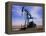 A Jack Pump Used for Oil Extraction-David Parker-Framed Premier Image Canvas