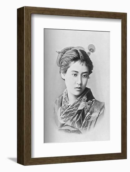 A Japanese beauty, 1902-Unknown-Framed Photographic Print