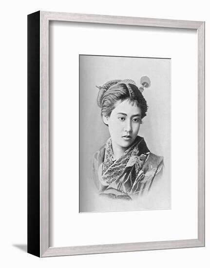 A Japanese beauty, 1902-Unknown-Framed Photographic Print