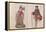 A Japanese Concertina Album, 'Illustration of Foreign People and Russian Emissisaries to Japan'-null-Framed Premier Image Canvas