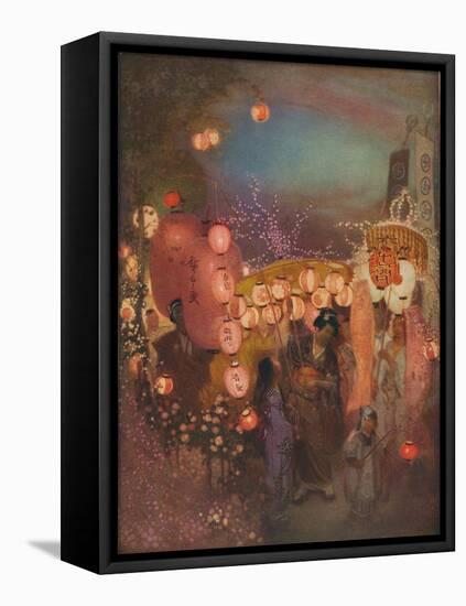 'A Japanese Festival', c1911, (1917)-William Shackleton-Framed Premier Image Canvas