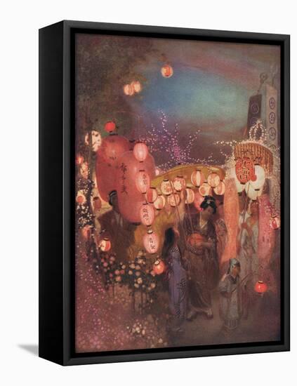 A Japanese Festival-William Shackleton-Framed Premier Image Canvas