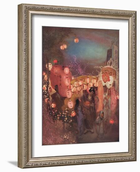 A Japanese Festival-William Shackleton-Framed Giclee Print