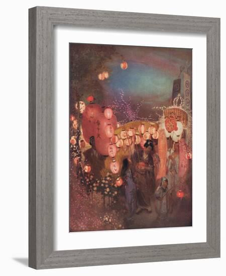 A Japanese Festival-William Shackleton-Framed Giclee Print