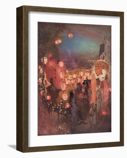 A Japanese Festival-William Shackleton-Framed Giclee Print