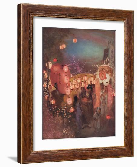 A Japanese Festival-William Shackleton-Framed Giclee Print