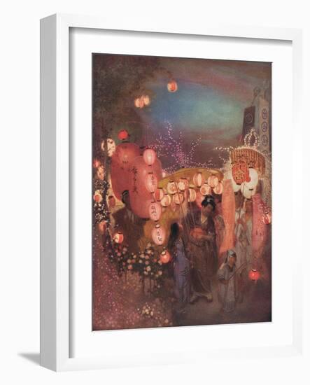 A Japanese Festival-William Shackleton-Framed Giclee Print